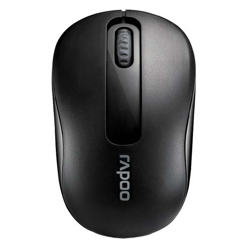 Rapoo M10 Wireless Optical Mouse - Black