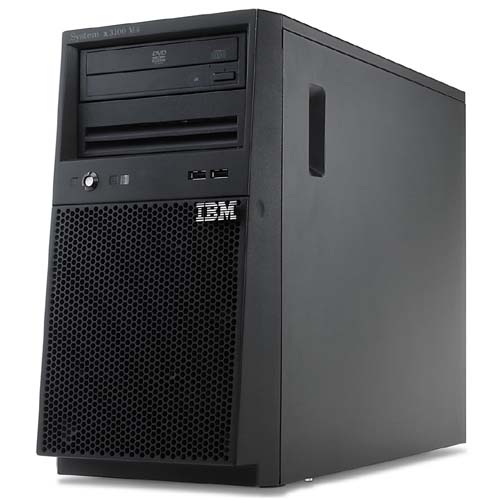 IBM System x3100 M4 - 2582-IKA  (E3-1220 V2, 4GB, 500GB, DVD Writer, Keybord, Mouse)