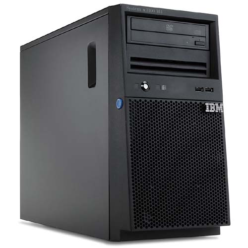 IBM System x3100 M4 - 2582-IKA  (E3-1220 V2, 4GB, 500GB, DVD Writer, Keybord, Mouse)