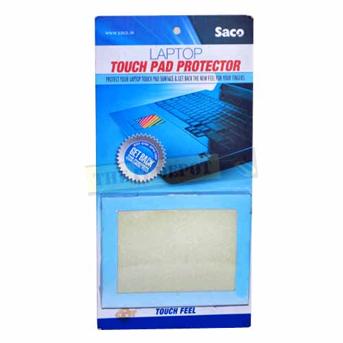 Saco Laptop Touch Pad Protector (1 pc-per pack) Design-Clear-Glitter (LTP3008)