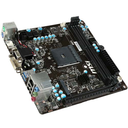 AMD Athlon 5350 Processor - MSI AM1I Motherboard