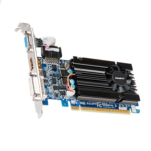 Gigabyte Geforce GT610 2GB DDR3 NVidia PCI E Graphic Card (GV-N610D3-2GI)