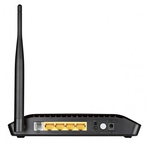 D-Link DSL-2730U Wireless N 150 ADSL2+ 4-Port Router