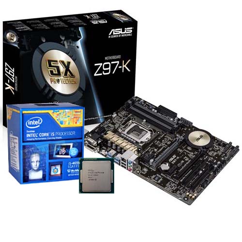Asus Z97-K + Intel Core i5-4690