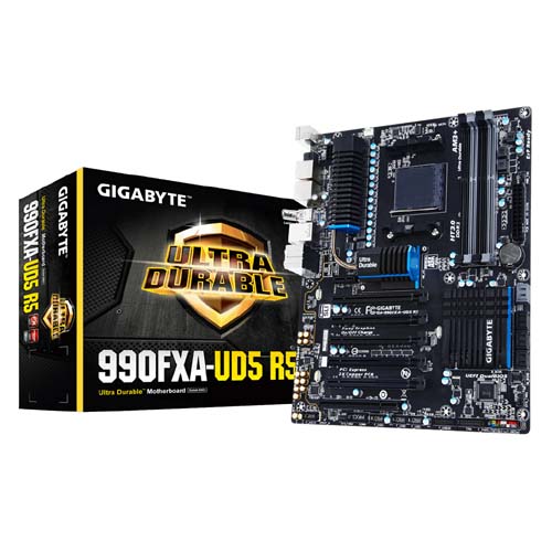 Gigabyte GA-990FXA-UD5 R5 32GB DDR3 AMD Motherboard
