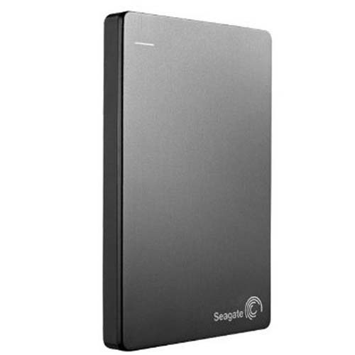 Seagate Backup Plus Slim 2TB USB 3.0 Portable Drive - Silver (STDR2000301)