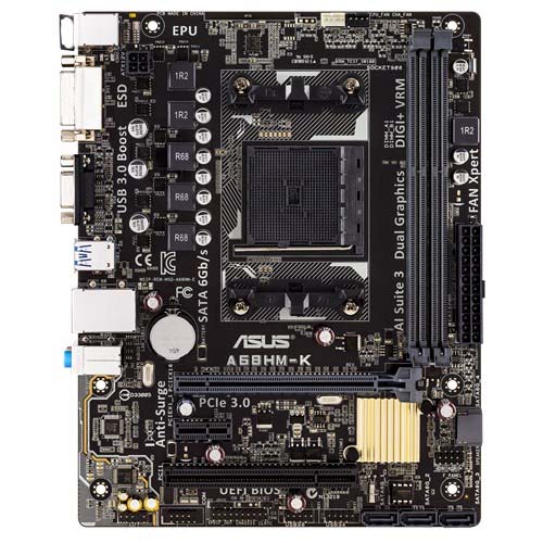 Asus A68HM-K 32GB DDR3 AMD Motherboard