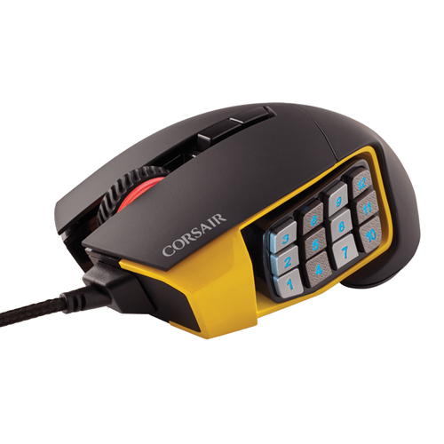 Corsair Scimitar RGB Optical MOBA-MMO Gaming Mouse (CH-9000091-AP)