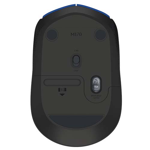 Logitech M171 Wireless Mouse - Blue-Black (PN 910-004656)