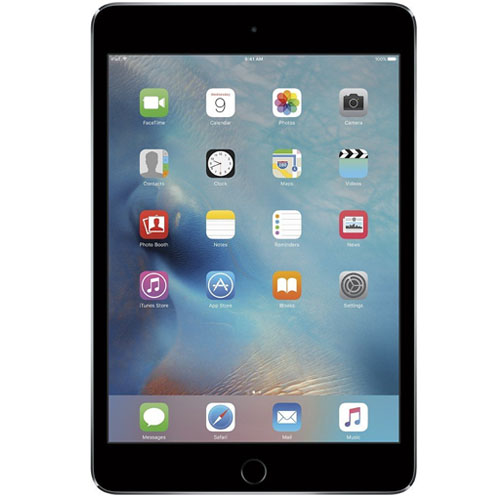 Apple iPad Mini 4 Wi-Fi + Cellular 16GB - Space Gray (MK6Y2HN-A)