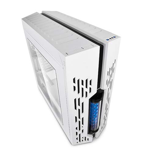 Deepcool Genome Mid Tower Case with 360MM Liquid Cooling White Blue