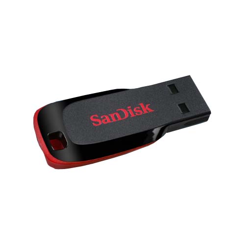 SanDisk Cruzer Blade 128GB USB Flash Pen Drive (SDCZ50-128G-B35)