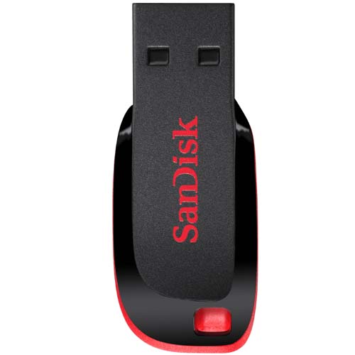 SanDisk Cruzer Blade 128GB USB Flash Pen Drive (SDCZ50-128G-B35)