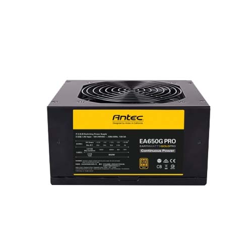 Antec Earthwatts Gold Pro 650W Power Supply (EA650G Pro)