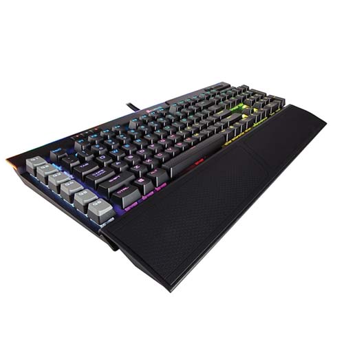 Corsair K95 RGB PLATINUM Mechanical Gaming Keyboard - Cherry MX Speed - Black (CH-9127014-NA)
