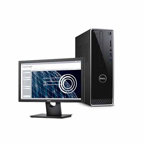Dell Inspiron 3268 Desktop (Core i3-7100, 4GB, 1TB, 18.5inch, Ubuntu)