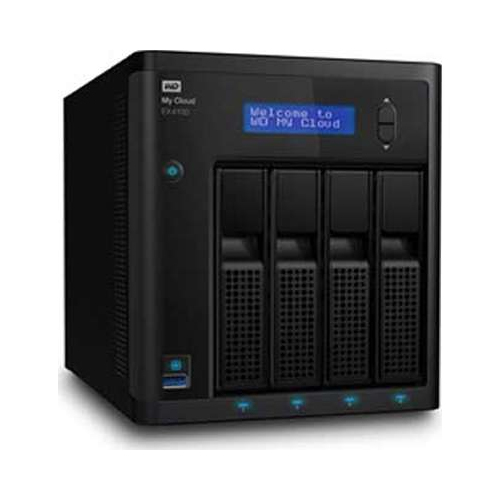 Western Digital My Cloud EX4100 16TB Network Attached Storage (WDBWZE0160KBK)