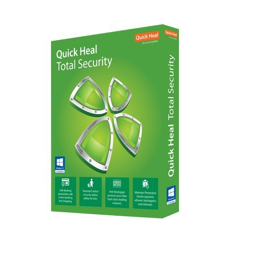 Quick Heal Total Security Regular 3 User - 3 Year