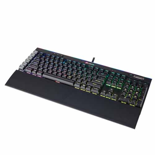 Corsair K95 RGB PLATINUM Mechanical Gaming Keyboard - Cherry MX Speed - Gunmetal (CH-9127114-NA)