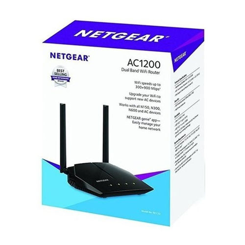 Netgear AC1200 Dual Band WiFi Router (R6120)