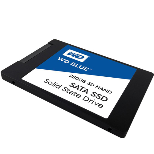 Western Digital Blue 3D Nand 250GB SATA III Internal Solid State Drive (WDS250G2B0A)