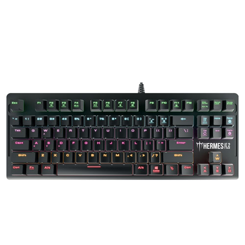 Gamdias Hermes E2 7 Colour Mechanical Gaming Keyboard (87 Switch)