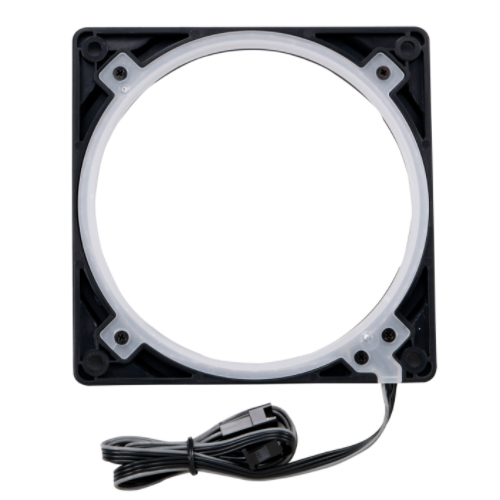 Phanteks Halos 120mm RGB LED Fan Frame - Plastic Black (PH-FF120RGBP-BK01)