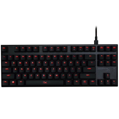 HyperX Alloy FPS Pro Tenkeyless Mechanical Gaming Keyboard - Cherry MX Red - Red LED 
