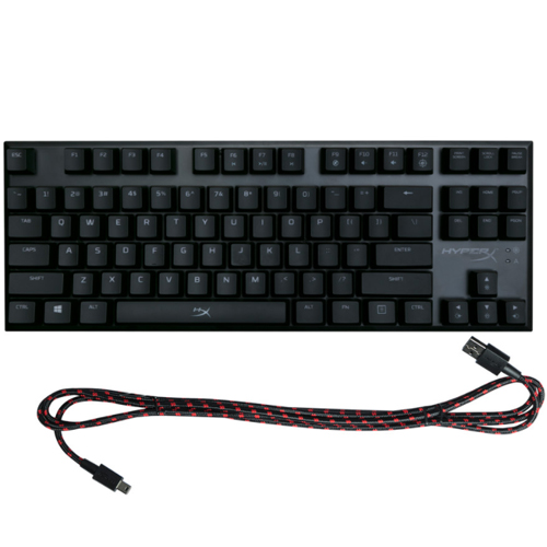 HyperX Alloy FPS Pro Tenkeyless Mechanical Gaming Keyboard - Cherry MX Red - Red LED (HX-KB4RD1-US-R1)