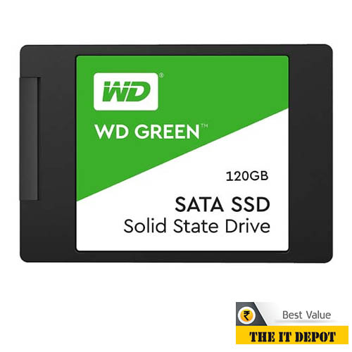 Western Digital Green PC 120GB SATA III Internal Solid State Drive (WDS120G2G0A)