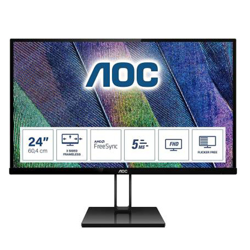 AOC 24 inch Full HD IPS Panel Monitor (24V2Q)