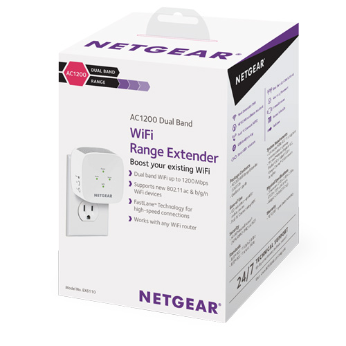 Netgear EX6110  AC1200 Dual Band WiFi Range Extender