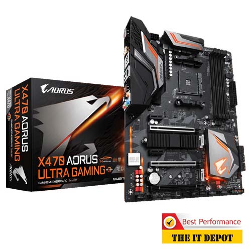 Gigabyte X470 Aorus Ultra Gaming AMD AM4 Socket Motherboard