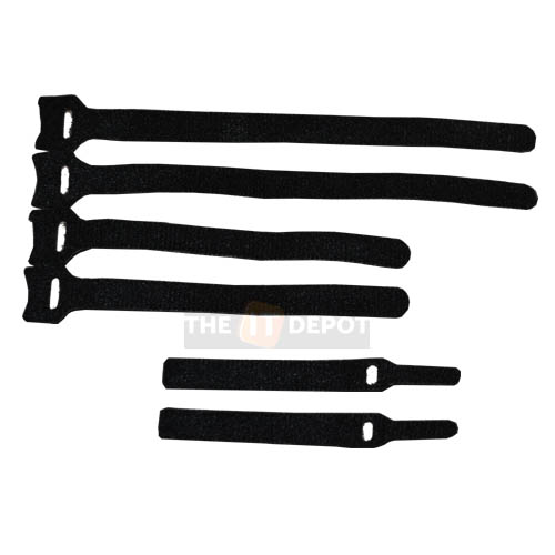 GoFree 5 Channel Cable Clip and Cable Ties (7 Pieces Combo)