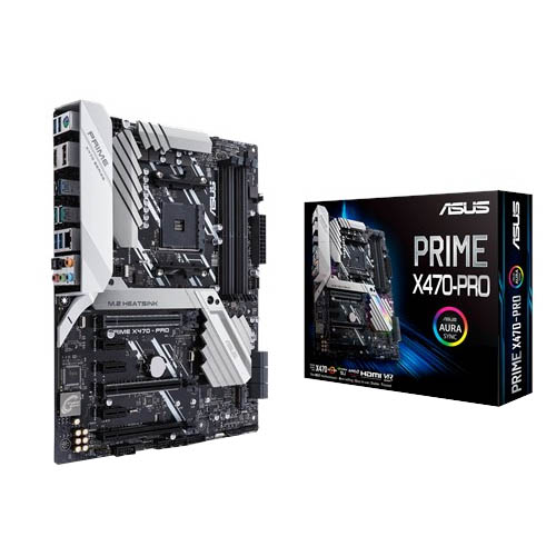 Asus PRIME-X470-PRO AMD AM4 Socket Motherboard