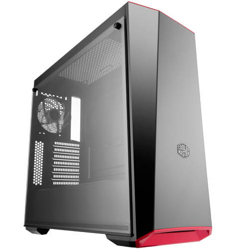 Cooler Master MasterBox Lite 5 RGB Mid Tower Case with Top Ventilation - Black (MCW-L5S3-KGNN-04)