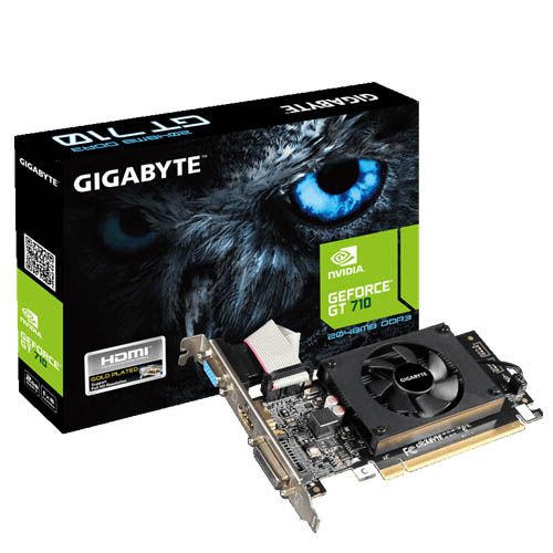 Gigabyte Geforce GT 710 2GB DDR3 (GV-N710D3-2GL)