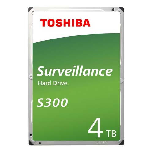 Toshiba S300 4TB SATA Surveillance Hard Drive (HDWT140UZSVA)