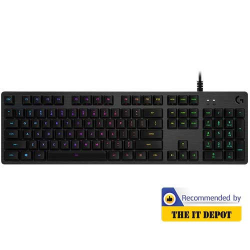 Logitech G512 Carbon RGB Mechanical Gaming Keyboard - Romer-G Tactile Switch (920-008763)