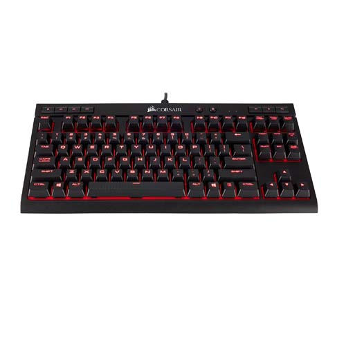 Corsair K63 Compact Mechanical Gaming Keyboard - Cherry MX Red (CH-9115020-NA) 