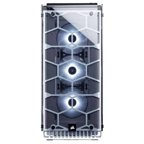 Corsair Crystal Series 570X RGB ATX Mid-Tower Case - White (CC-9011110-WW)