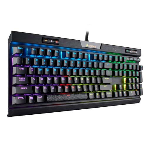 Corsair K70 RGB MK.2 Rapidfire Mechanical Gaming Keyboard - Cherry MX Speed (CH-9109014-NA)