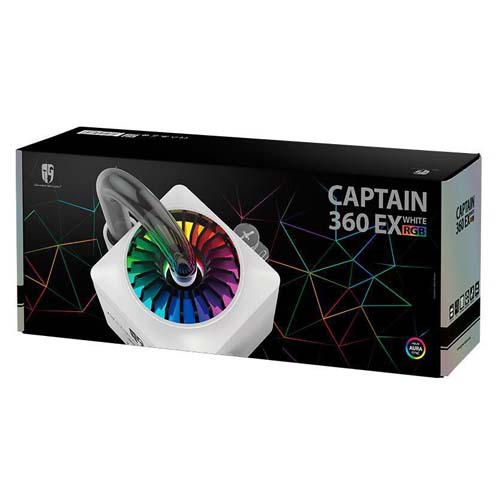 Deepcool Gamer Storm Captain 360 EX White RGB CPU Liquid Cooler