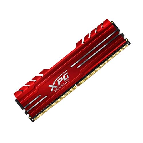 Adata XPG GAMMIX D10 16GB (1 x 16GB) DDR4 2400Mhz Memory - Red (AX4U2400316G16-SRG)