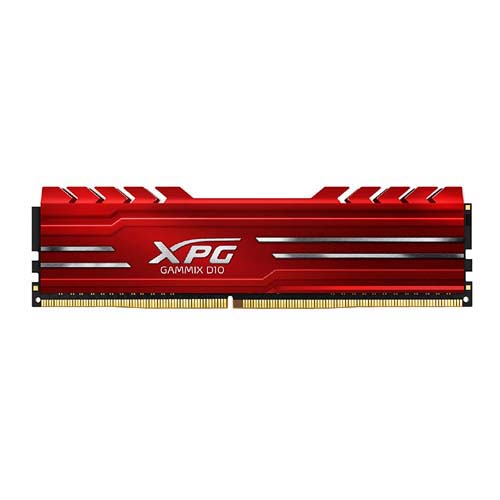 Adata XPG GAMMIX D10 16GB (1 x 16GB) DDR4 2400Mhz Memory - Red (AX4U2400316G16-SRG)
