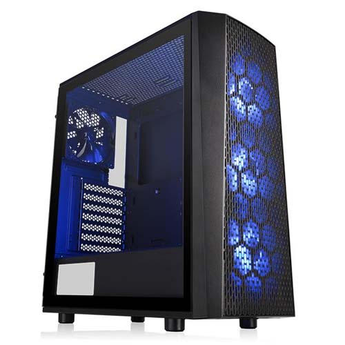 Thermaltake Versa J24 Tempered Glass RGB Edition Mid Tower Chassis (CA-1L7-00M1WN-01)