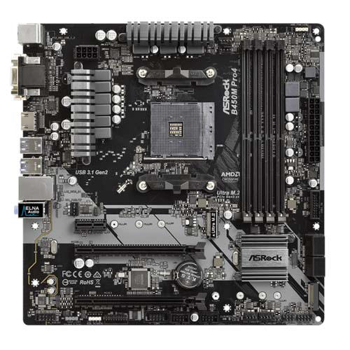 Asrock B450M Pro4 AMD Motherboard