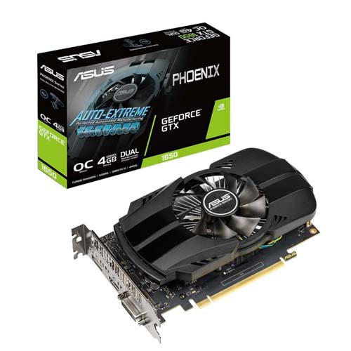 Asus Phoenix GeForce GTX 1650 OC Edition 4GB GDDR5 (PH-GTX1650-O4G)