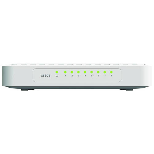 Netgear 8-Port Gigabit Ethernet Switch (GS608-400INS)
