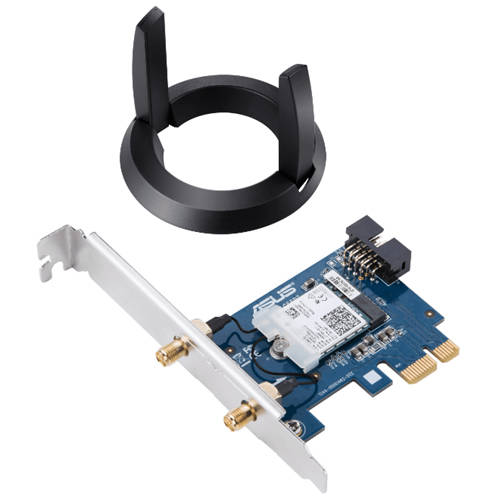 Asus AC2100 Dual-Band PCIe 160MHz Wi-Fi Adapter (PCE-AC58BT)